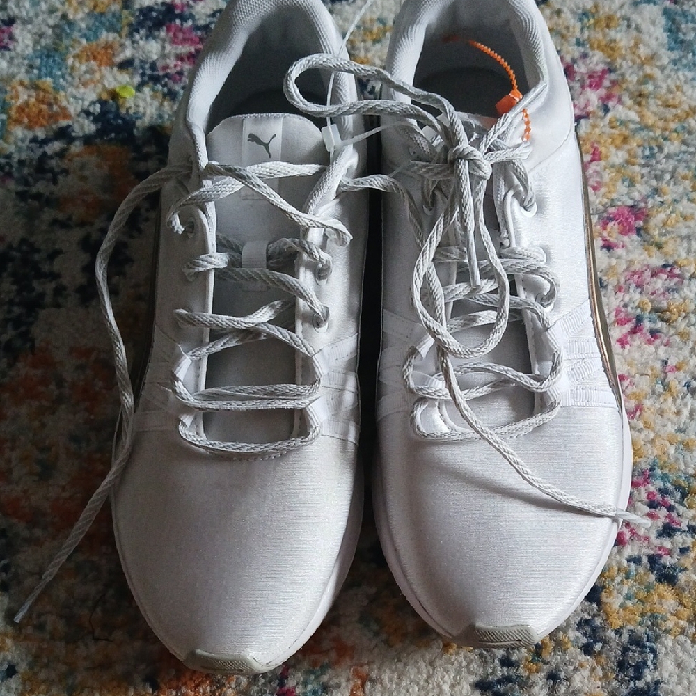 Puma White Athletic Sneakers